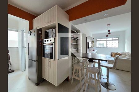 Cozinha de apartamento para alugar com 1 quarto, 54m² em Indianópolis, São Paulo