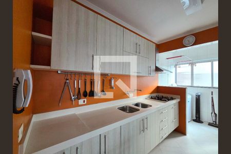 Cozinha de apartamento para alugar com 1 quarto, 54m² em Indianópolis, São Paulo