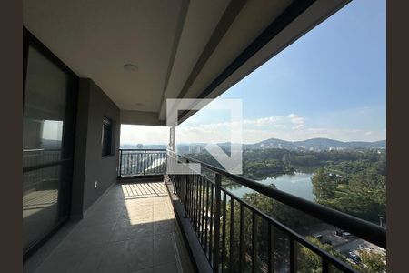 Varanda da Sala de apartamento à venda com 3 quartos, 95m² em Alphaville Empresarial, Barueri