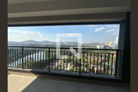 Varanda da Sala de apartamento à venda com 3 quartos, 95m² em Alphaville Empresarial, Barueri