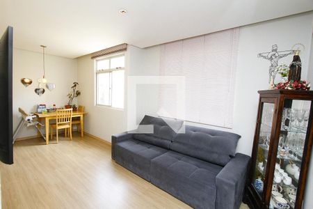 Sala de apartamento à venda com 3 quartos, 82m² em Jardim America, Belo Horizonte