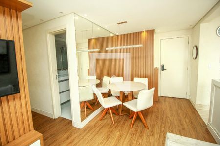 Sala de Jantar de apartamento à venda com 2 quartos, 50m² em Utinga, Santo André