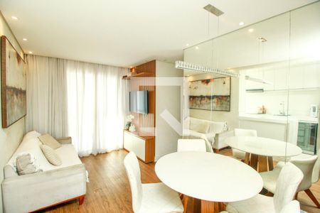 Sala de apartamento à venda com 2 quartos, 50m² em Utinga, Santo André