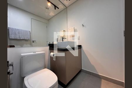 Banheiro de apartamento para alugar com 1 quarto, 26m² em Vila Regente Feijó, São Paulo