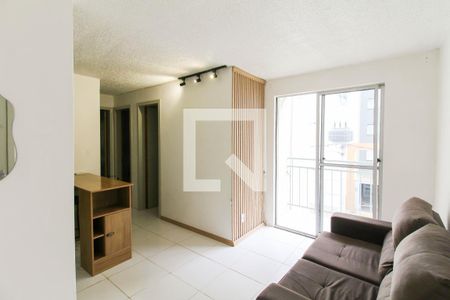 Sala de apartamento para alugar com 2 quartos, 42m² em Olaria, Canoas