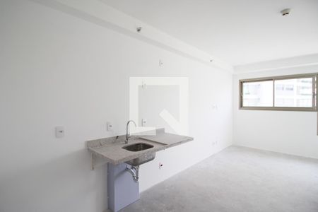 Cozinha de kitnet/studio à venda com 1 quarto, 30m² em Indianópolis, São Paulo