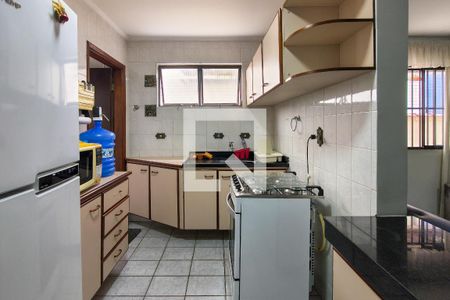 Cozinha  de apartamento para alugar com 2 quartos, 62m² em Guilhermina, Praia Grande