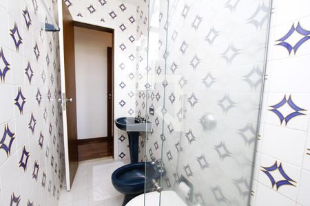 Banheiro Social de apartamento para alugar com 3 quartos, 110m² em Santa Lúcia, Belo Horizonte