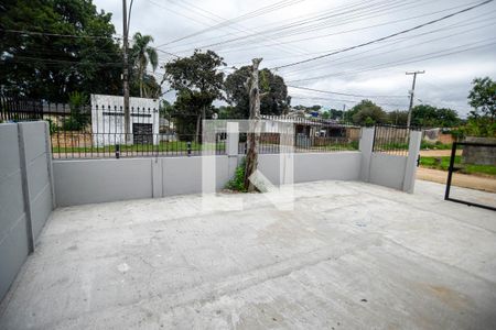 Vista da Sala/Cozinha de casa para alugar com 2 quartos, 45m² em Planalto, Viamão