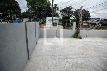Vista da Sala/Cozinha de casa para alugar com 2 quartos, 45m² em Planalto, Viamão