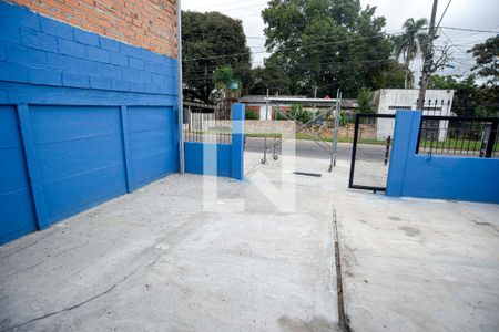 Vista da Sala/Cozinha de casa para alugar com 2 quartos, 60m² em Planalto, Viamão