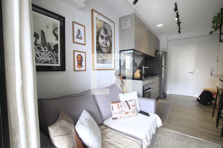 Sala/Cozinha de apartamento para alugar com 1 quarto, 38m² em Vila Mariana, São Paulo