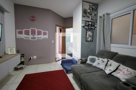 Sala de apartamento à venda com 2 quartos, 43m² em Jardim Ipanema, Santo André