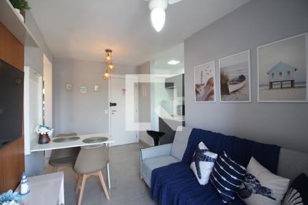 Sala de apartamento para alugar com 1 quarto, 35m² em Jacarepaguá, Rio de Janeiro