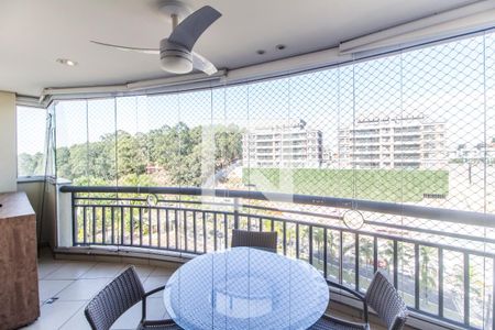 Varanda gourmet de apartamento para alugar com 3 quartos, 122m² em Tamboré, Santana de Parnaíba