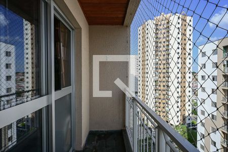 Varanda de apartamento à venda com 2 quartos, 58m² em Parque Taboao, Taboão da Serra