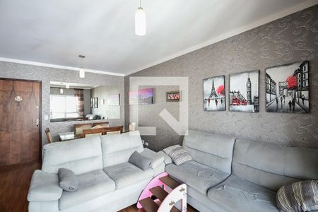 Sala de apartamento à venda com 2 quartos, 58m² em Parque Taboao, Taboão da Serra