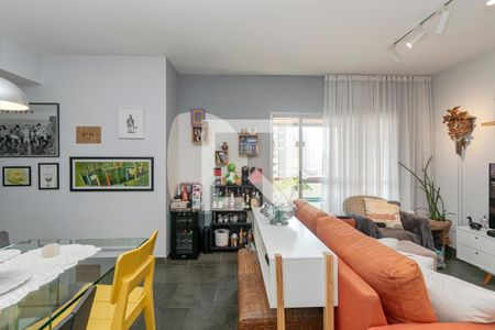 Sala de apartamento à venda com 3 quartos, 80m² em Chácara Santo Antônio (zona Sul), São Paulo