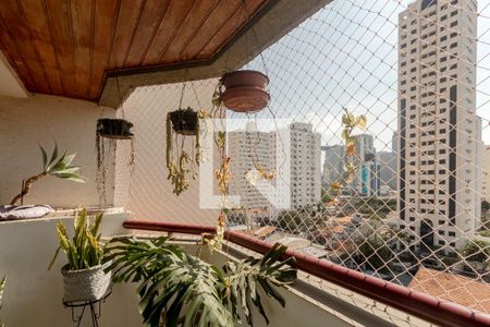 Varanda de apartamento à venda com 3 quartos, 80m² em Chácara Santo Antônio (zona Sul), São Paulo