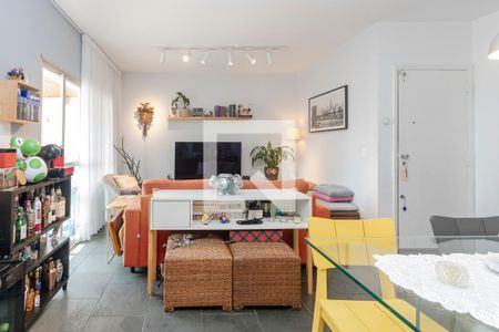 Sala de apartamento à venda com 3 quartos, 80m² em Chácara Santo Antônio (zona Sul), São Paulo