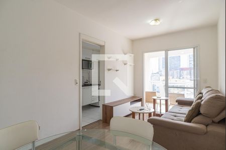 Sala de apartamento para alugar com 1 quarto, 46m² em Bela Vista, São Paulo