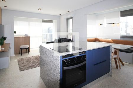 Cozinha de apartamento para alugar com 2 quartos, 60m² em Moema, São Paulo