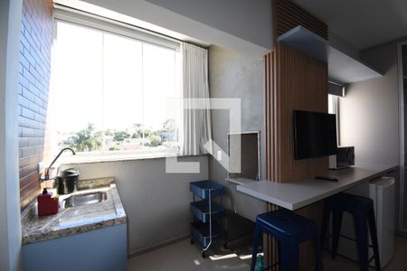 Studio de kitnet/studio para alugar com 1 quarto, 27m² em Mercês, Curitiba
