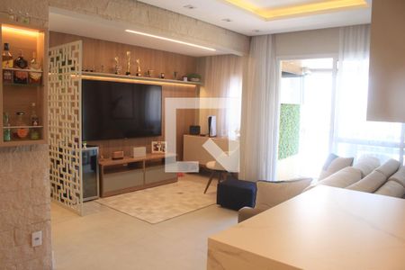 Sala de apartamento à venda com 3 quartos, 80m² em Osvaldo Cruz, São Caetano do Sul