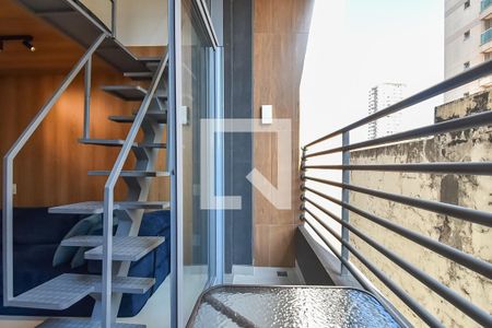 Varanda de kitnet/studio à venda com 1 quarto, 25m² em Vila Mariana, São Paulo