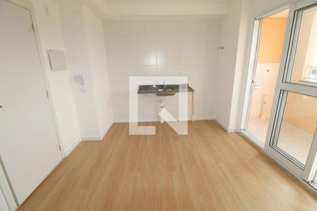 Sala / Cozinha de apartamento para alugar com 2 quartos, 44m² em Jardim Aparecida, São José dos Campos