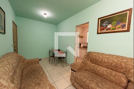 Sala de apartamento à venda com 2 quartos, 55m² em Califórnia, Belo Horizonte