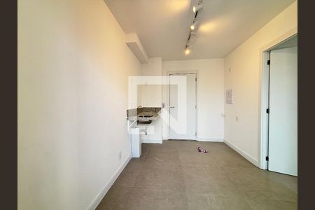 Sala/Cozinha de apartamento à venda com 1 quarto, 25m² em Vila Nova Conceição, São Paulo