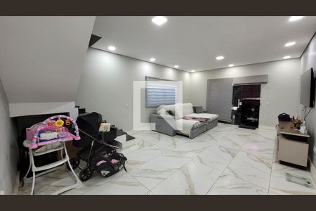 Sala de casa de condomínio para alugar com 3 quartos, 250m² em Chácara Águas da Pedra, Itaquaquecetuba