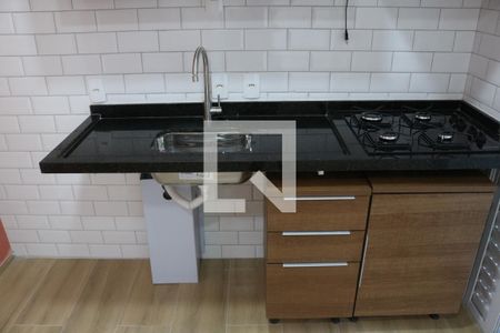 Sala e Cozinha Integrada de apartamento para alugar com 2 quartos, 29m² em Água Branca, São Paulo