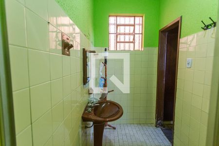 Banheiro da Suíte de casa à venda com 4 quartos, 240m² em Santo Andre, Belo Horizonte