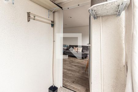 Varanda do Studio de kitnet/studio para alugar com 1 quarto, 29m² em Centro Histórico de São Paulo, São Paulo
