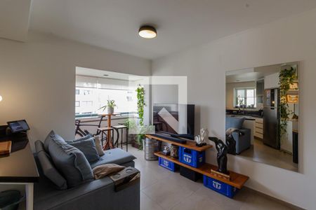 Sala de apartamento para alugar com 1 quarto, 40m² em Itaim Bibi, São Paulo