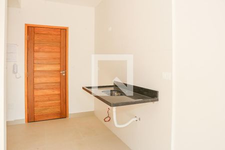 Sala e Cozinha de apartamento à venda com 1 quarto, 42m² em Lapa, São Paulo