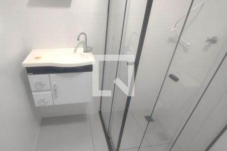 Banheiro de apartamento para alugar com 1 quarto, 32m² em São José, São Caetano do Sul