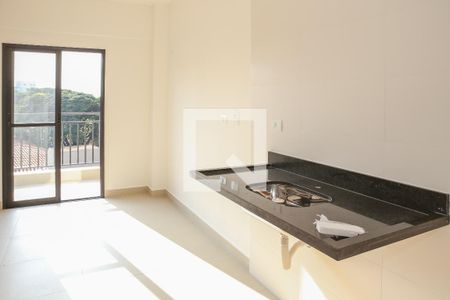 Sala e Cozinha de apartamento à venda com 1 quarto, 40m² em Lapa, São Paulo