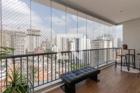 Varanda da Sala de apartamento para alugar com 2 quartos, 106m² em Cidade Monções, São Paulo