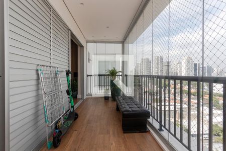 Varanda da Sala de apartamento para alugar com 2 quartos, 106m² em Cidade Monções, São Paulo