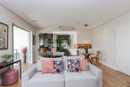 Sala de apartamento para alugar com 2 quartos, 106m² em Cidade Monções, São Paulo