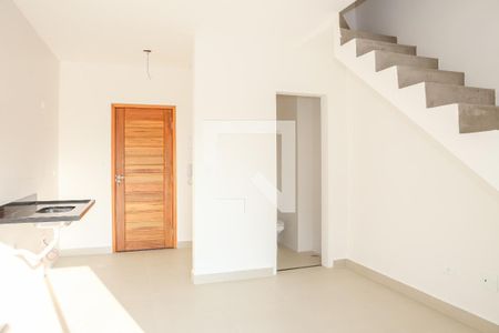 Sala e Cozinha de apartamento à venda com 1 quarto, 41m² em Lapa, São Paulo