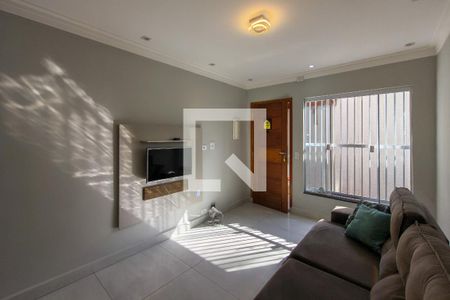 Sala de casa de condomínio para alugar com 2 quartos, 180m² em Boqueirão, Praia Grande