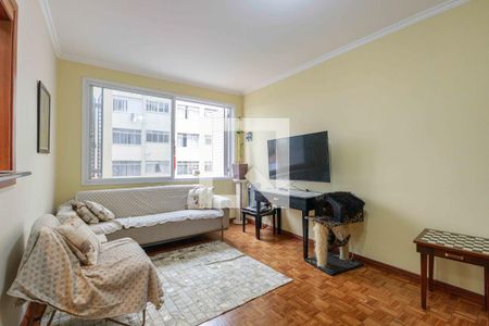 Sala de apartamento à venda com 1 quarto, 80m² em Floresta, Porto Alegre