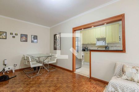 Sala de apartamento à venda com 1 quarto, 80m² em Floresta, Porto Alegre