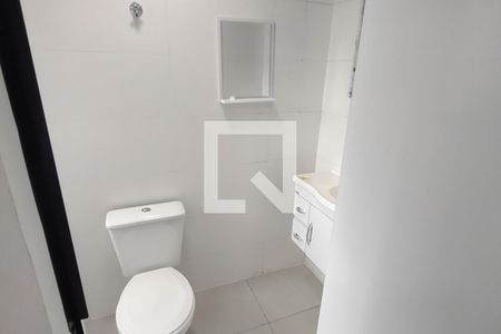 Banheiro da Suíte de apartamento para alugar com 1 quarto, 34m² em São José, São Caetano do Sul