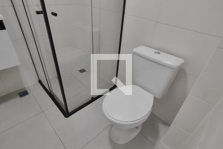 Banheiro de apartamento para alugar com 1 quarto, 32m² em São José, São Caetano do Sul