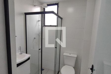 Banheiro de apartamento para alugar com 1 quarto, 36m² em São José, São Caetano do Sul